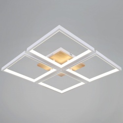 Потолочная люстра 78560-0.3-04 WH+WOOD в интернет-магазине "Галерея света"