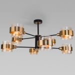 Люстра на штанге Eurosvet Arcada 70127/8 черный в интернет-магазине "Галерея света"