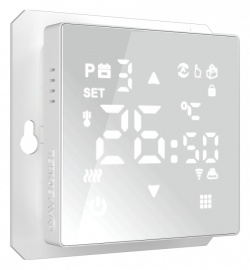 Терморегулятор электромеханический для теплого пола Werkel белый W1151201 в интернет-магазине "Галерея света"