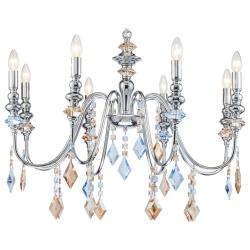 Подвесная люстра Lucia Tucci Maya MAYA 4450.8 chrome в интернет-магазине "Галерея света"