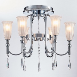 Люстра на штанге Newport 4800 4806/PL chrome в интернет-магазине "Галерея света"
