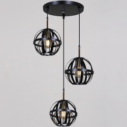 Подвесной светильник 05588-0.9-03 BK в интернет-магазине "Галерея света"