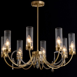 Люстра на штанге ILLUMICO  IL5267-8PLS-25 ELITE в интернет-магазине "Галерея света"