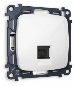 Розетка телефонная RJ-11 без рамки Ambrella Volt OMEGA MO112030 в интернет-магазине "Галерея света"