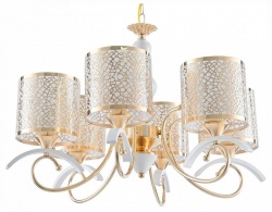 Подвесная люстра Arte Milano Florentia-9787 309787/6 Wh/Gd в интернет-магазине "Галерея света"