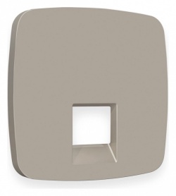 Накладка для розетки RJ-11 или RJ-45 Ambrella Volt OMEGA OP3720 в интернет-магазине "Галерея света"