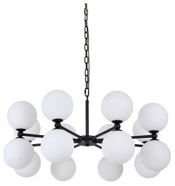 Подвесная люстра Newport INGRID 3840/80 С black+gold в интернет-магазине "Галерея света"