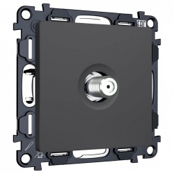 ТВ-розетка без рамки Ambrella Volt ALFA MA913050 в интернет-магазине "Галерея света"