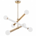 Люстра на штанге Freya Cross FR5381PL-06G в интернет-магазине "Галерея света"