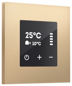 Накладка для сенсорного терморегулятора теплого пола Ambrella Volt SIGMA SP8859 в интернет-магазине "Галерея света"