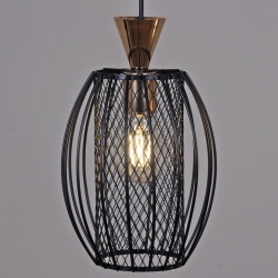 Подвесной светильник 02203-0.9-01 BK в интернет-магазине "Галерея света"