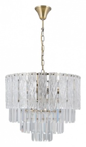Подвесная люстра ILLUMICO GENOA IL3581-9ASQ-25 AB GENOA в интернет-магазине "Галерея света"