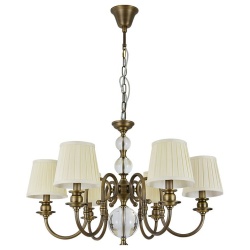 Подвесная люстра Newport CALIFORNIA 3106/C black brass без абажуров в интернет-магазине "Галерея света"