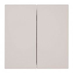 Переключатель двухклавишный без рамки Stekker Мия 50478 в интернет-магазине "Галерея света"