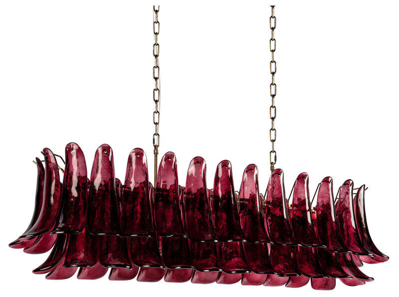 Подвесная люстра Loft it Lilou 10600/1200R Burgundy в интернет-магазине "Галерея света"