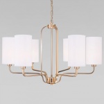 Подвесная люстра Eurosvet Purezza 60128/6 золото в интернет-магазине "Галерея света"