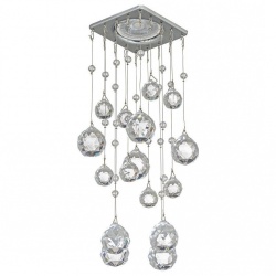 Встраиваемый светильник Dio D’Arte Tayo Nickel Tayo GU10.5.14.8x8.104 N в интернет-магазине "Галерея света"