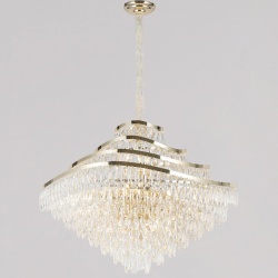 Подвесная люстра ILLUMICO IL5083 IL5083-800PZF-25 GD ELITE в интернет-магазине "Галерея света"