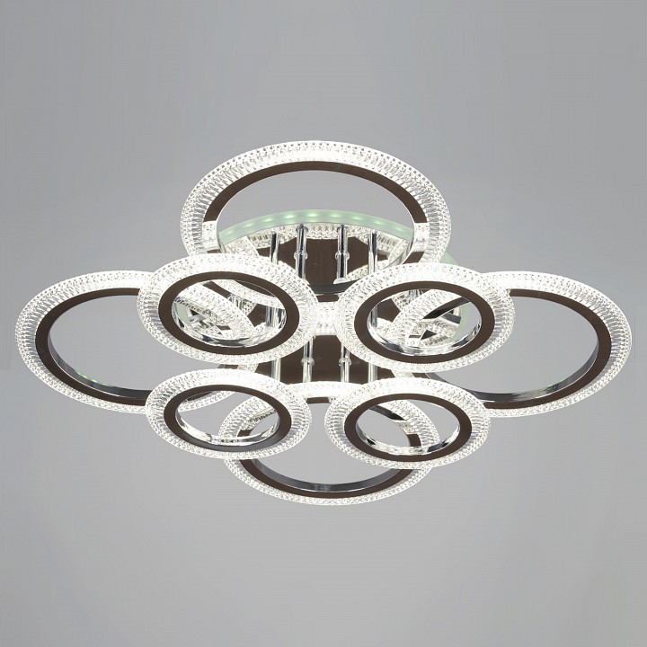 Потолочная люстра 09837-0.3-4+4A CR (RGB) в интернет-магазине "Галерея света"