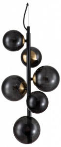 Подвесная люстра Indigo Molecola 11018/6P Black в интернет-магазине "Галерея света"