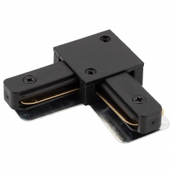 Соединитель угловой L-образный для треков Denkirs DK Track Black TR1102-BK в интернет-магазине "Галерея света"