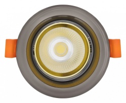 Встраиваемый светильник LUMINA DECO  LDC Y115 BK+GD в интернет-магазине "Галерея света"