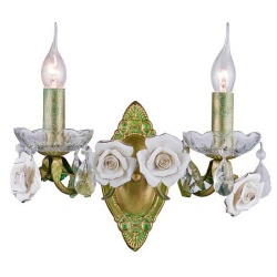 Бра Lucia Tucci Fiori di Rose Fiori di rose W1770.2 в интернет-магазине "Галерея света"