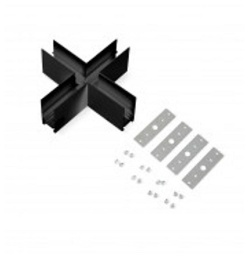 Соединитель X-образный для треков Lightstar Uno Pro 509187P в интернет-магазине "Галерея света"