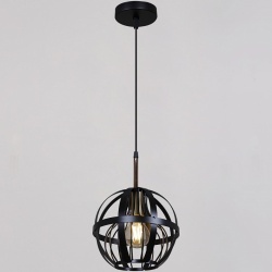 Подвесной светильник 05588-0.9-01 BK в интернет-магазине "Галерея света"