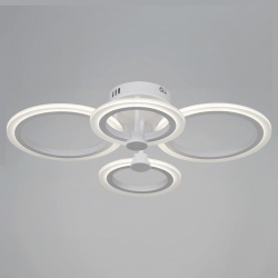 Потолочная люстра 09502-0.3-2+2 WH в интернет-магазине "Галерея света"