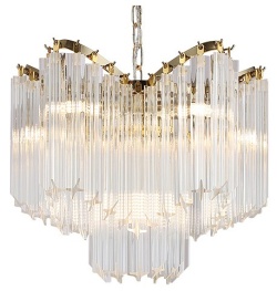 Подвесная люстра Newport 8900 8906/C gold в интернет-магазине "Галерея света"