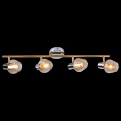 Спот 05949-1 05949-0.8-04 CR+GOLD в интернет-магазине "Галерея света"