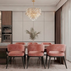 Люстра на штанге Arte Milano Sorrento-8019 378019/9/300/570 GD в интернет-магазине "Галерея света"