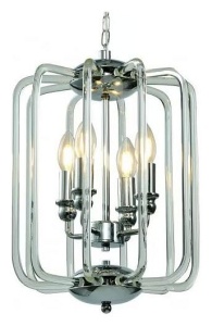 Подвесная люстра iLamp Mono P2481-4 CR в интернет-магазине "Галерея света"