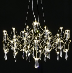Подвесная люстра MyFar Ileria MR2652-57P-76AP в интернет-магазине "Галерея света"