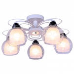 Люстра на штанге Arte Lamp Sansa A7585PL-5WH в интернет-магазине "Галерея света"