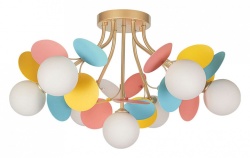 Потолочная люстра Arte Lamp Peacock A1369PL-7MD в интернет-магазине "Галерея света"