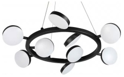 Подвесная люстра iLedex Totes FS-016-D9 63W BK в интернет-магазине "Галерея света"