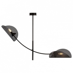 Светильник на штанге Imex MD.8378 MD.8378-2-P-BK в интернет-магазине "Галерея света"