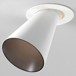 Встраиваемый светильник Elektrostandard Bell 25097/LED 8W 3000K белый в интернет-магазине "Галерея света"