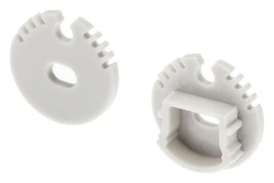 Набор заглушек для профиля с отверстием Arlight PVC 040664 в интернет-магазине "Галерея света"