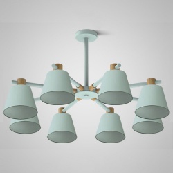 Люстра на штанге Imperiumloft Natura A Blue NATURAAB в интернет-магазине "Галерея света"