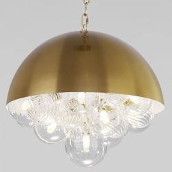 Подвесной светильник Eurosvet Anait 30177 латунь в интернет-магазине "Галерея света"