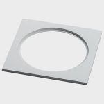 Рамка на 1 светильник Italline IT02-QRS1 IT02-QRS1 white в интернет-магазине "Галерея света"