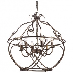 Подвесная люстра Arte Lamp Bellator A8960SP-6GA в интернет-магазине "Галерея света"