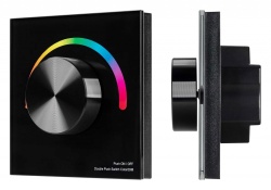 Панель-регулятора цвета RGB роторный встраиваемый Arlight SMART 033757 в интернет-магазине "Галерея света"