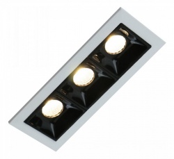 Встраиваемый светильник Arte Lamp Grill A3153PL-3BK в интернет-магазине "Галерея света"