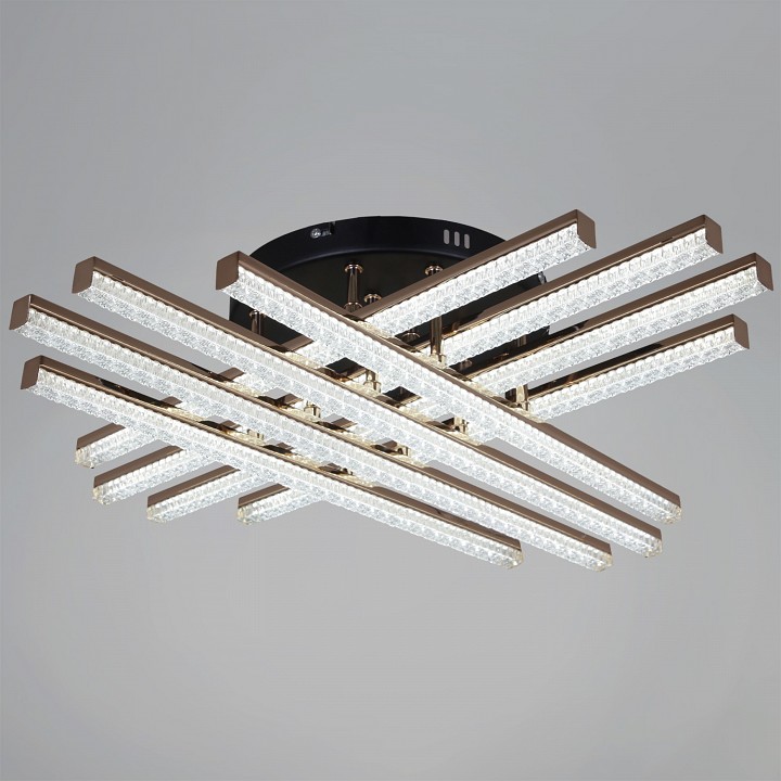 Люстра на штанге  86090-0.3-08 BK+FG в интернет-магазине "Галерея света"