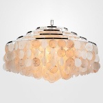 Подвесная люстра Eurosvet Sandra 3535/6 хром/перламутр в интернет-магазине "Галерея света"