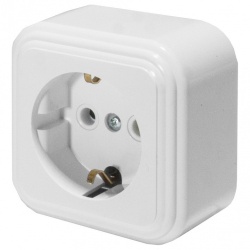 Розетка с заземлением Stekker Stekker 39689 в интернет-магазине "Галерея света"